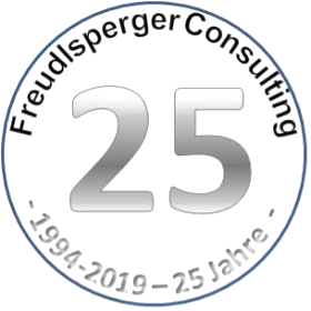 Freudlsperger Consulting — Jubiläumssiegel